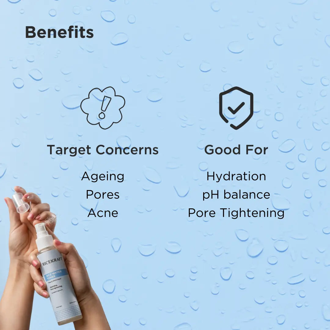 korean rice water toner benefits for skin